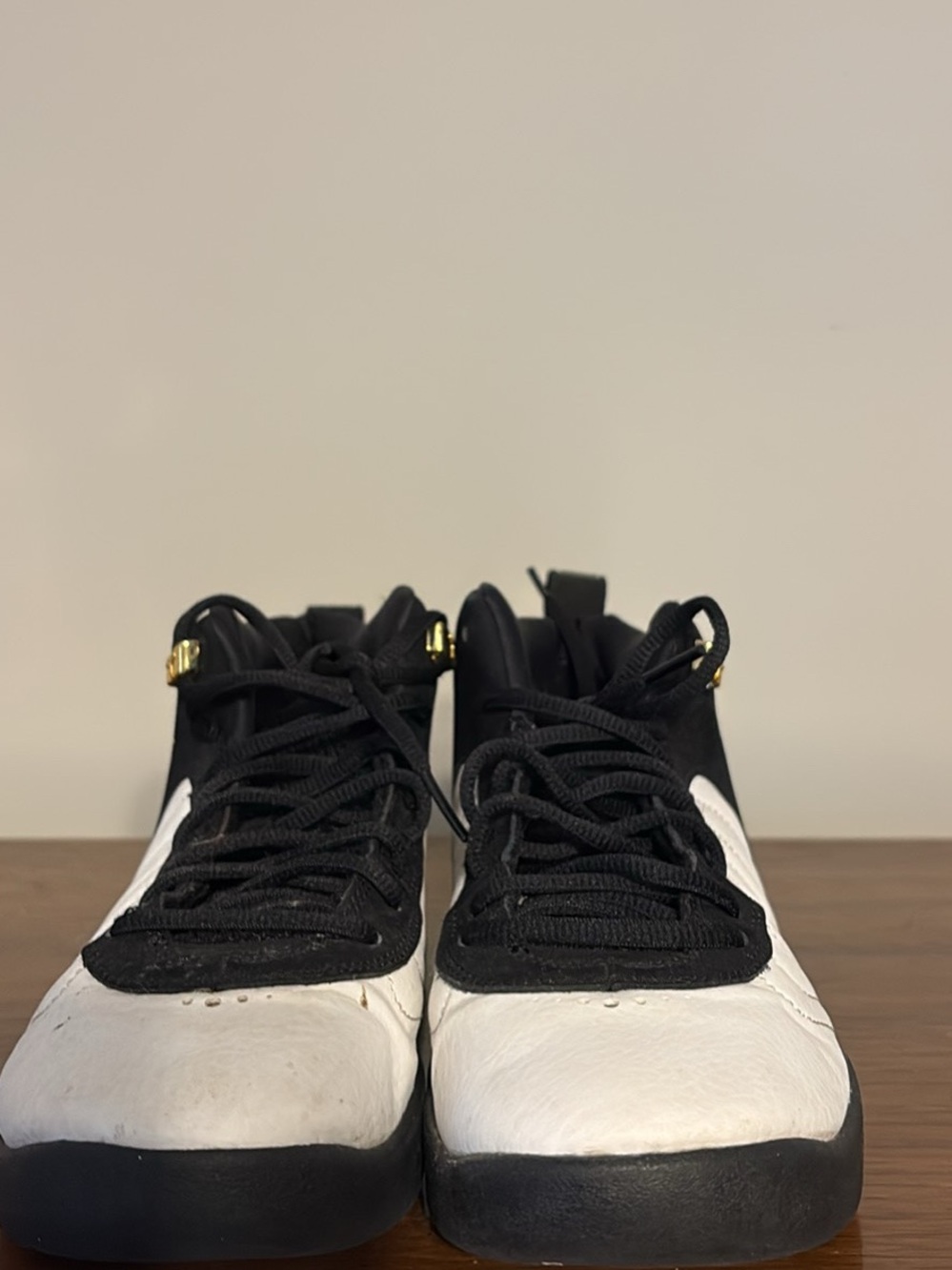 Jordan Black and White Women's Basketball Sneakers